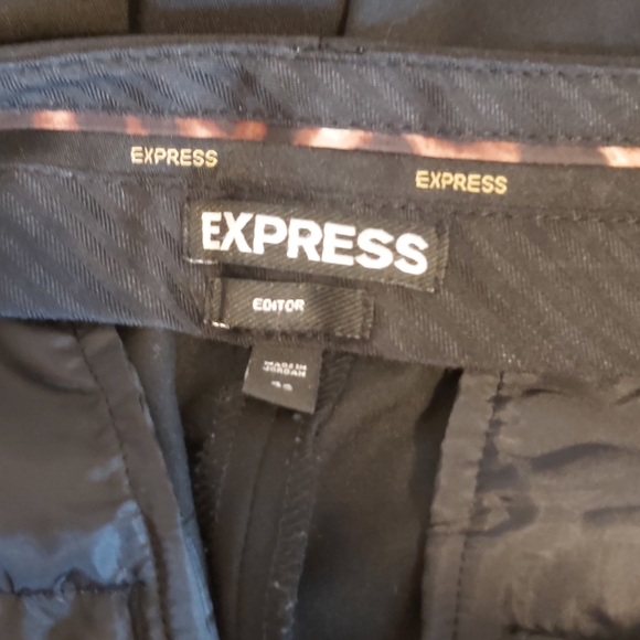 EXPRESS | Women's Dress Pants Black Size 4S - Picture 7 of 8